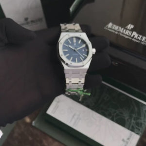 AUDEMARS PIGUET ROYAL OAK SILVER (BLUE DIAL) ANIL KAPOOR