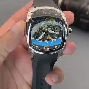 Corum Men Watch Full Automatic- Silver