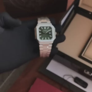 Patek Philippe Cubitus Stainless Steel Olive Green Dial Men’s Watch