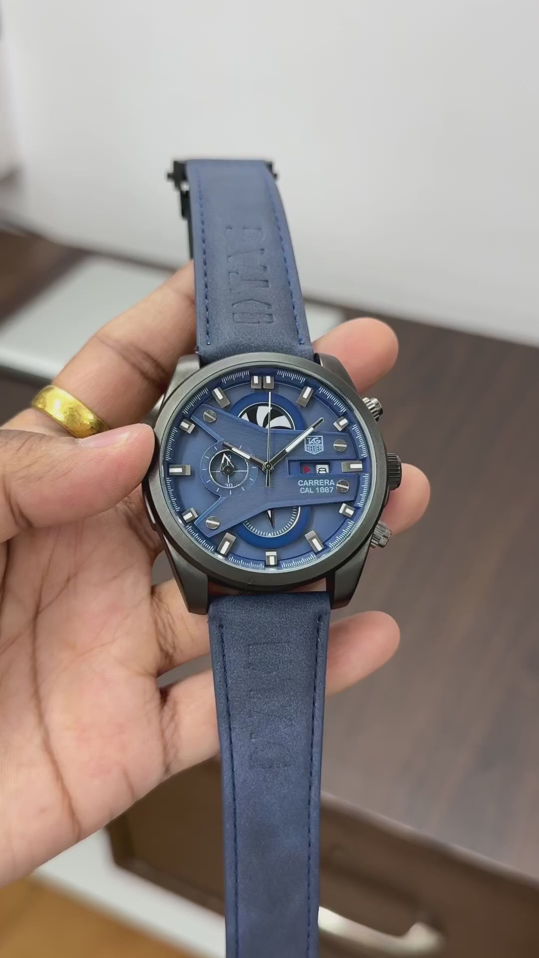 Tag Heuer Carrera CR7 exclusive blue Live Hands-On 🤩 💙