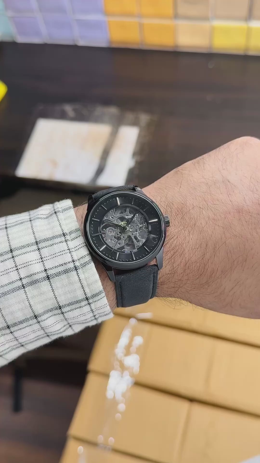 Tissot Exclusive Teaser Video Live on Wrist 🖤