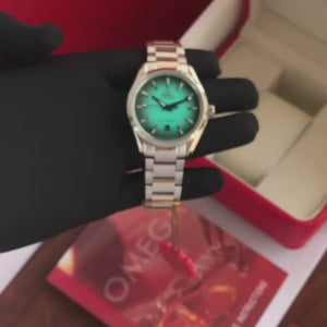 Omega Seamaster Aqua Terra Turquoise Dial Automatic Mens Watch