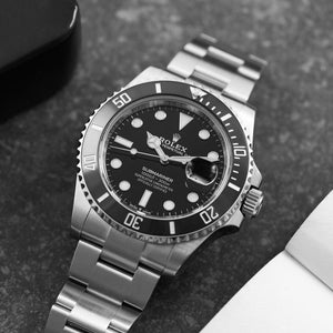 Rolex Sliver &  Black Dial  Submariner