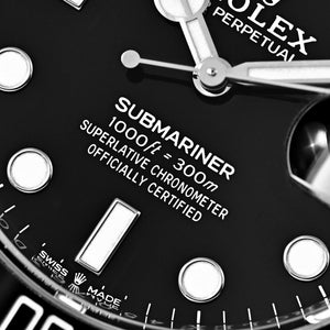 Rolex Sliver &  Black Dial  Submariner