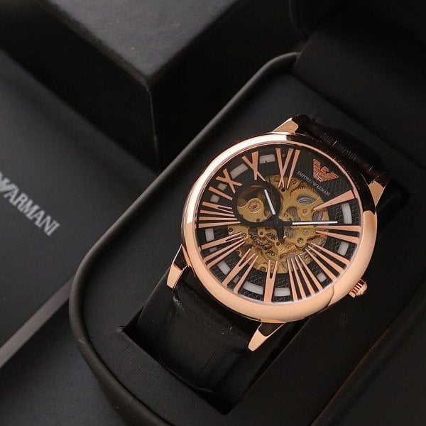 Imported Men’s Emporio Armani Watch — zoomed view