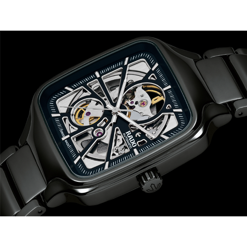 Luxury Watch True Square Automatic Open Heart