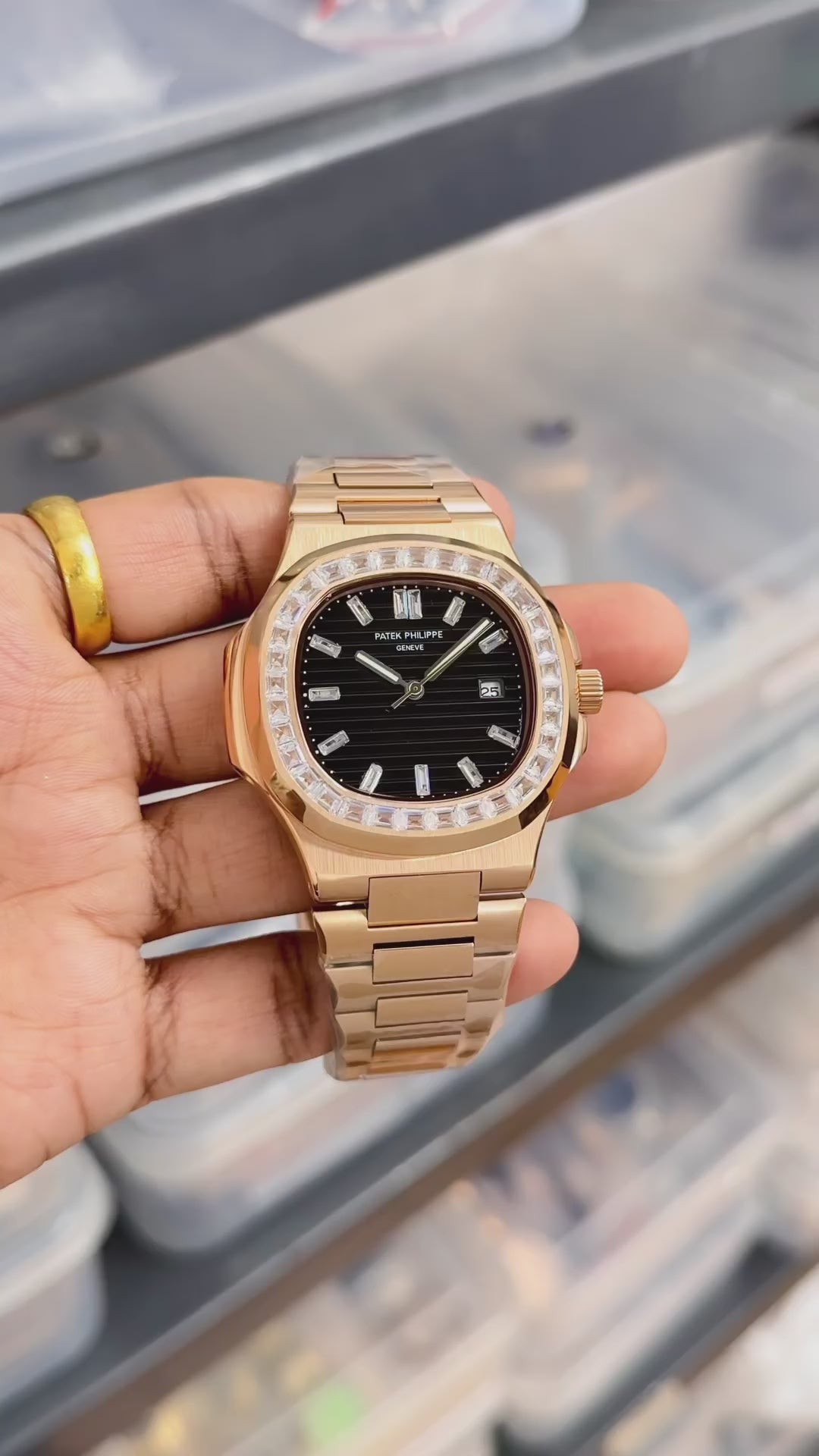 Patek Philippe Nautilus Diamond Face