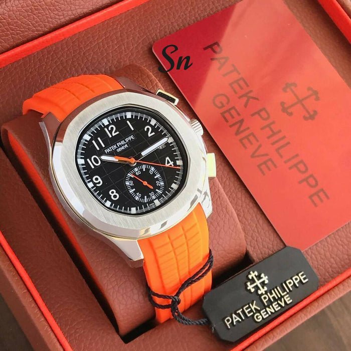 Patek Philippe Aquanaut 5968A-001 Orange mens watch