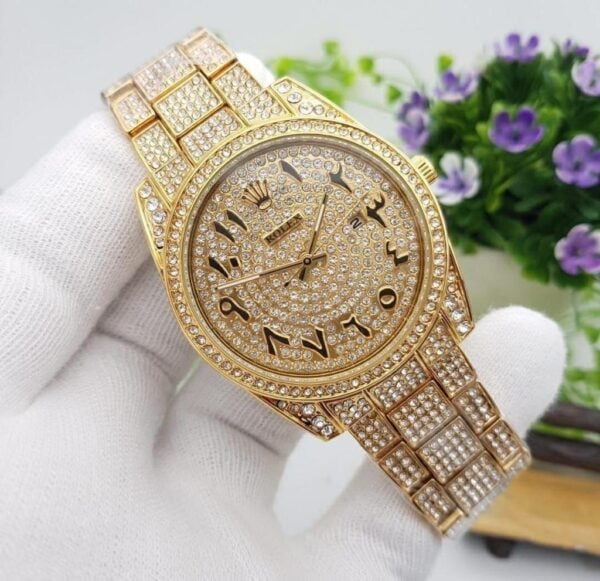 Rolex Arabic Men’s Watch — zoomed view