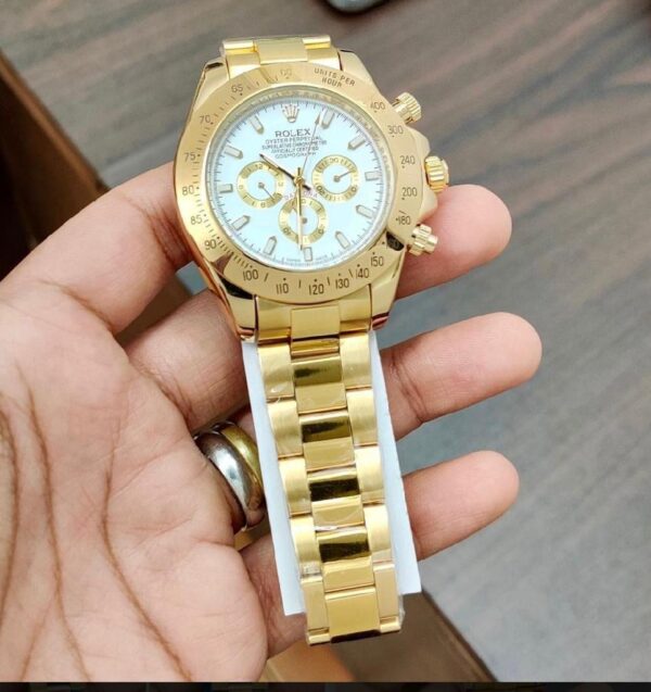 Rolex Daytona Gold Watch For Men