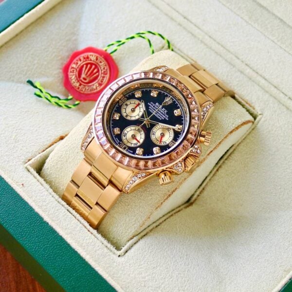 Rolex Daytona Watch, Rainbow Chronograph Luxury Watch