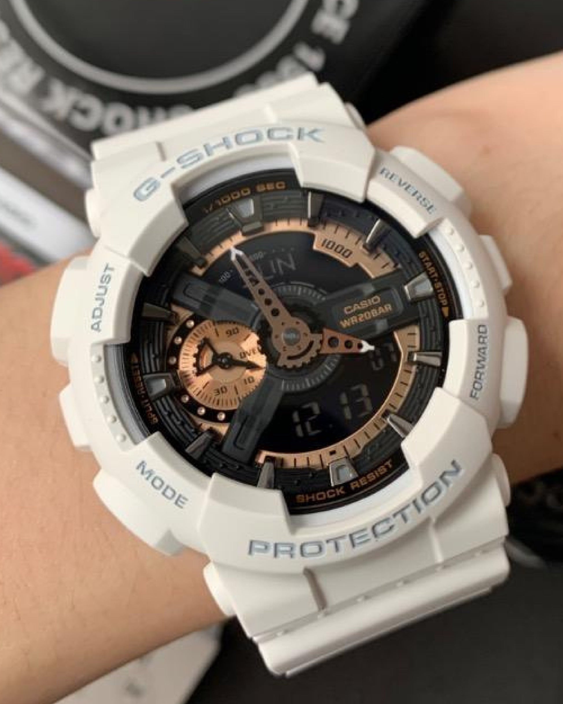 GShock GA-110GB Analog-Digital Watch