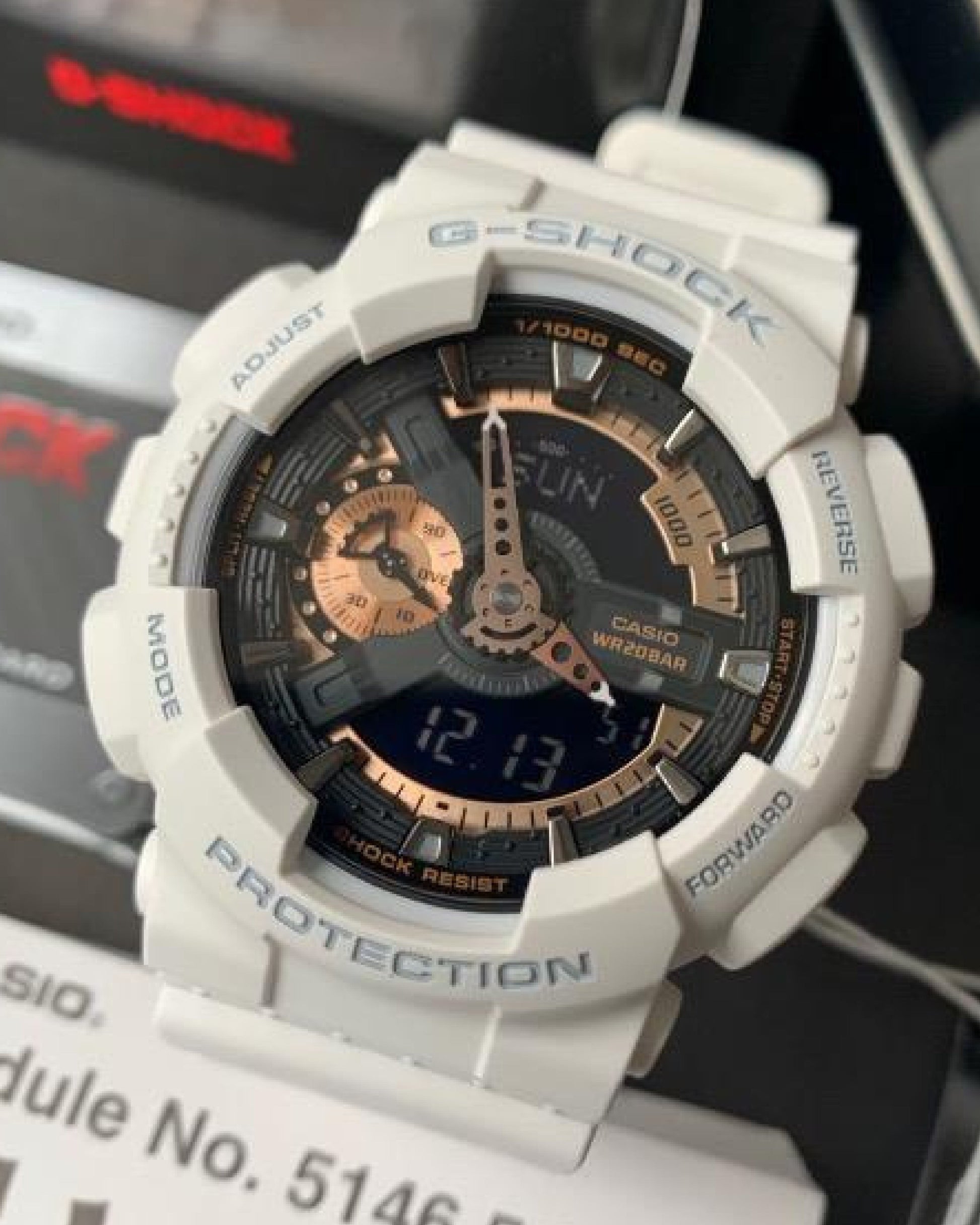 GShock GA-110GB Analog-Digital Watch