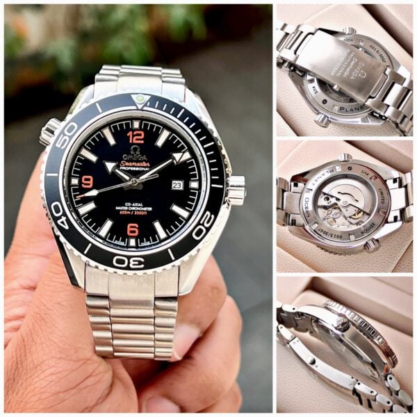 Omega Branded Automatic Movement Machinery — zoomed view