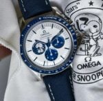 Omega Seamaster Watch Silver Snoopy "50th Anniversary" Watch