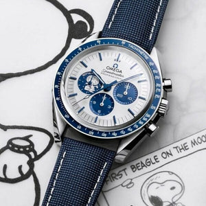 Omega Seamaster Watch Silver Snoopy 