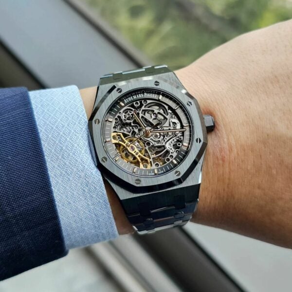 Audemars piguet Royal oak "Skeleton" Watch For Men — zoomed view