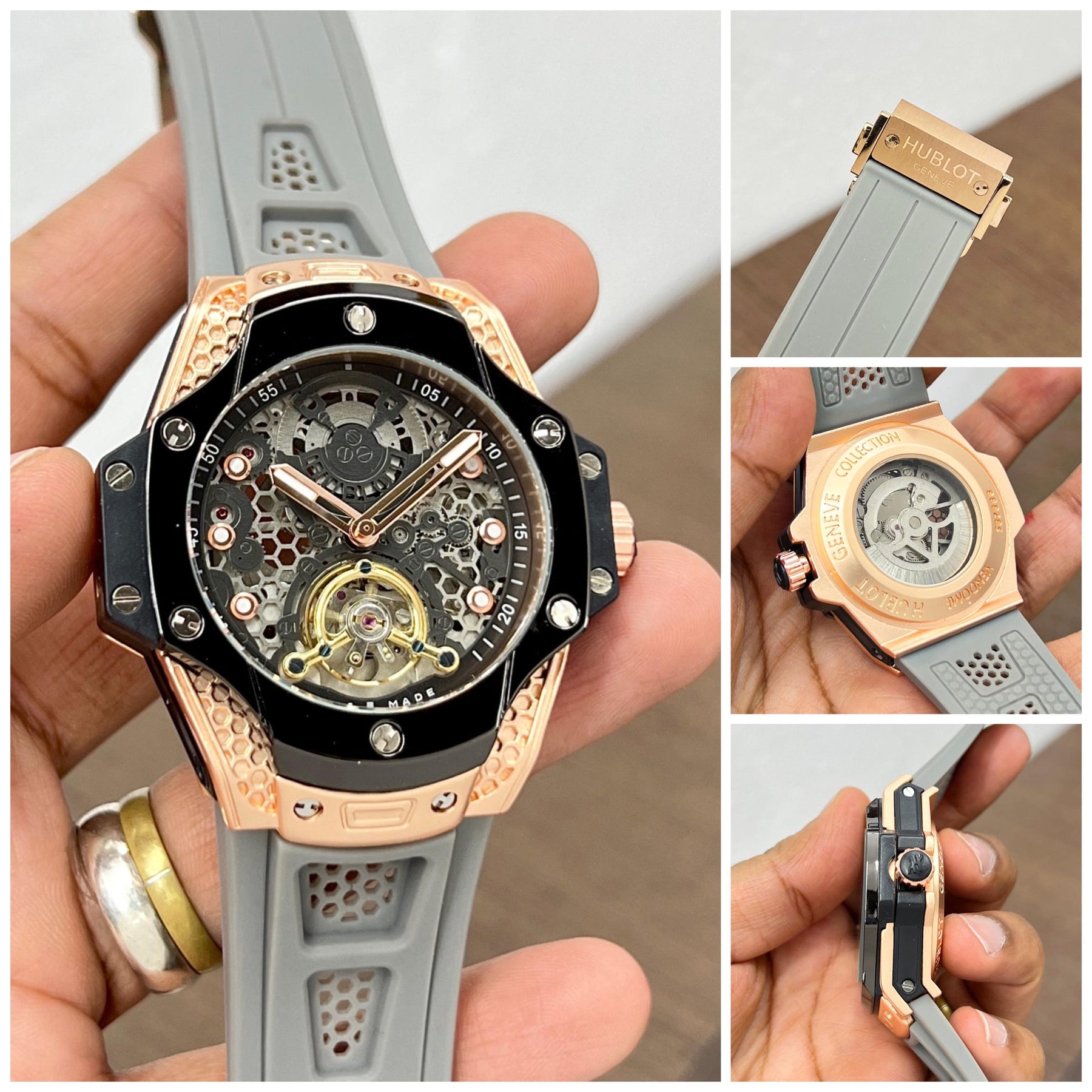 Hublot Tourbillon Automatic Grey — zoomed view