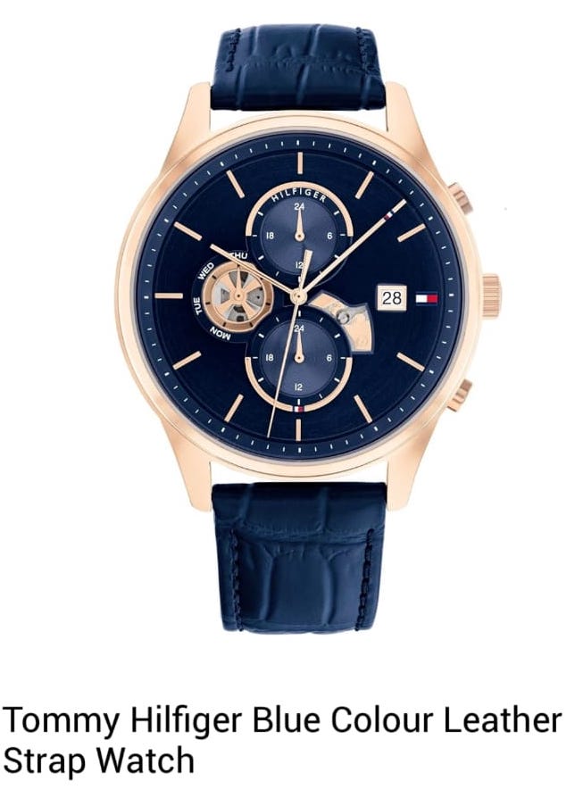 Tommy Hilfiger Automatic Collection — zoomed view