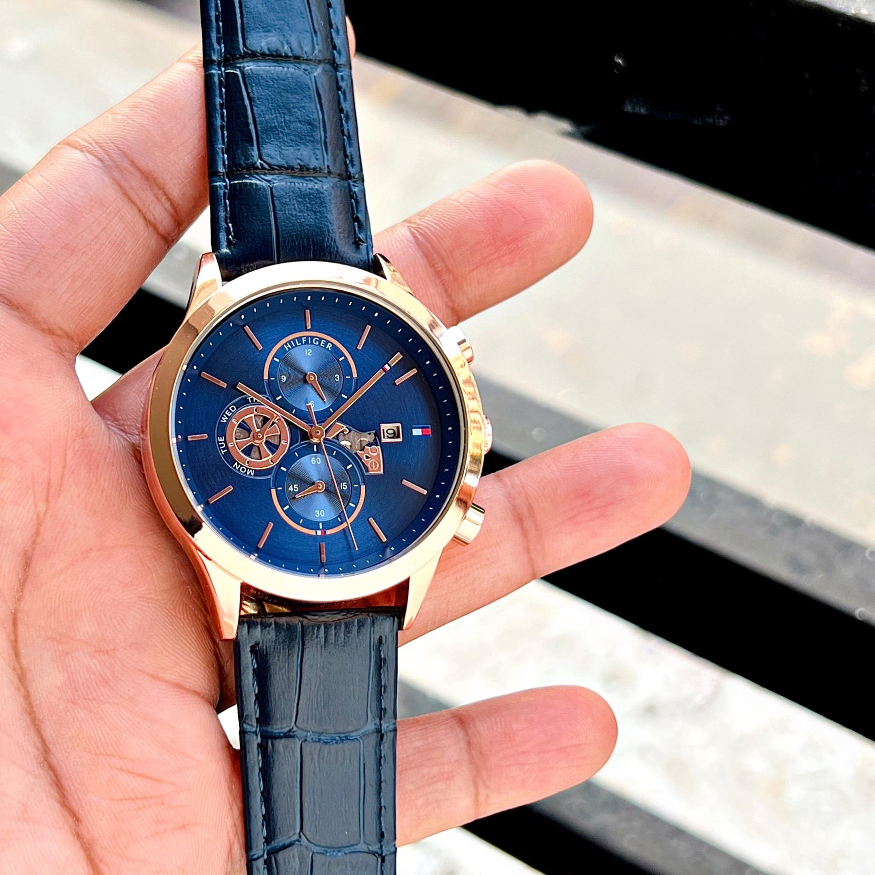 Tommy Hilfiger New Mechanical Model — zoomed view
