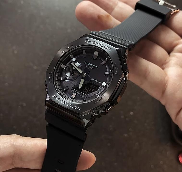 Most demanded G-Shock GM2100 with metal watch