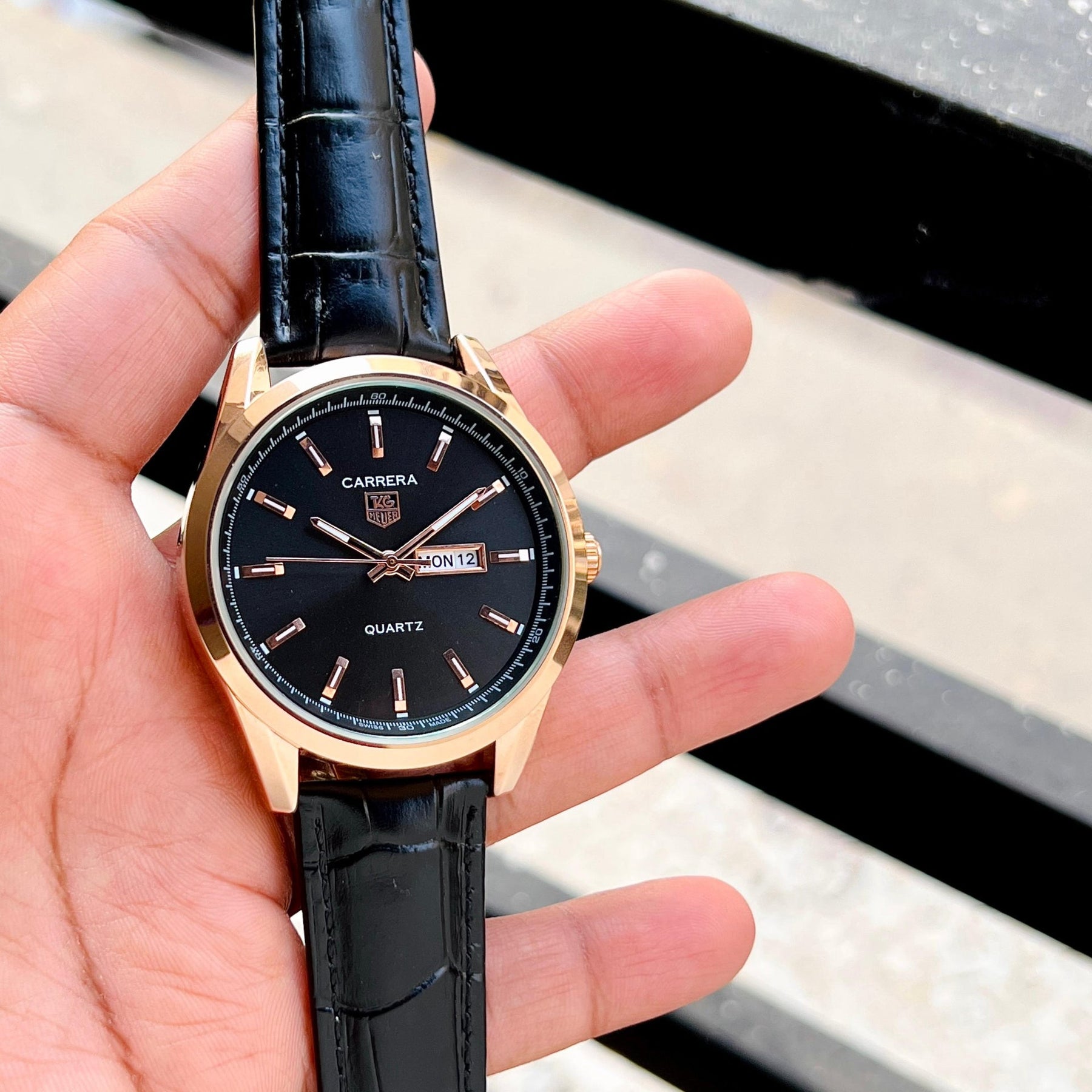 TAG Heuer Carrera Calibre 5 — zoomed view